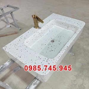 Bồn rửa mặt terrazzo